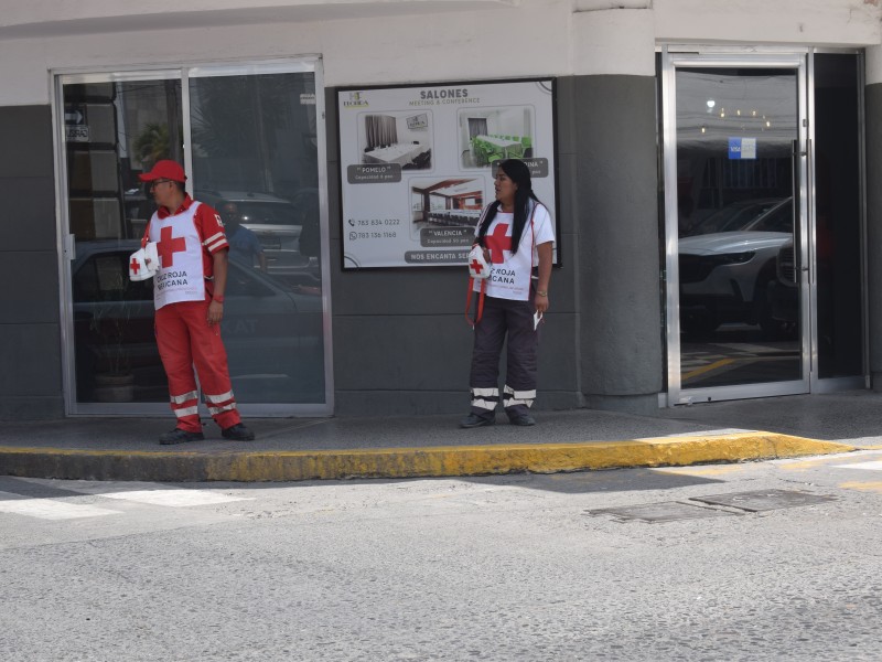 Baja respuesta de Tuxpeños en Colecta de Cruz Roja