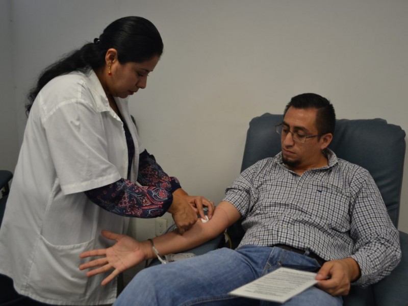 Baja un 95% la donación de sangre en Nayarit