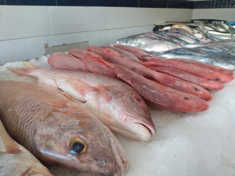 Bajan 50% venta de pescados y mariscos en Zinacantepec