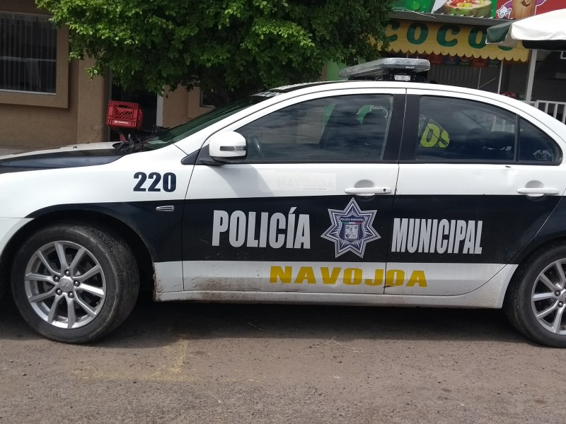 Bajan combustible a unidades policiacas de navojoa