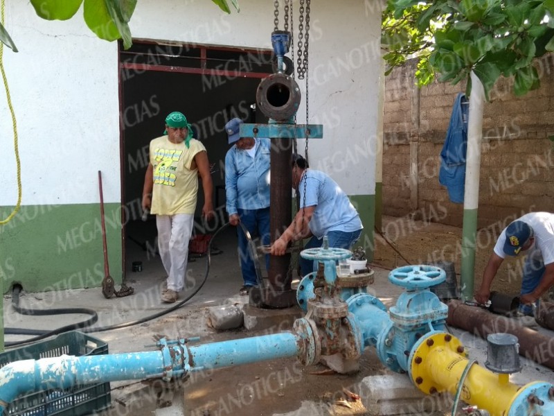 Bajan niveles de mantos freáticos en Juchitán