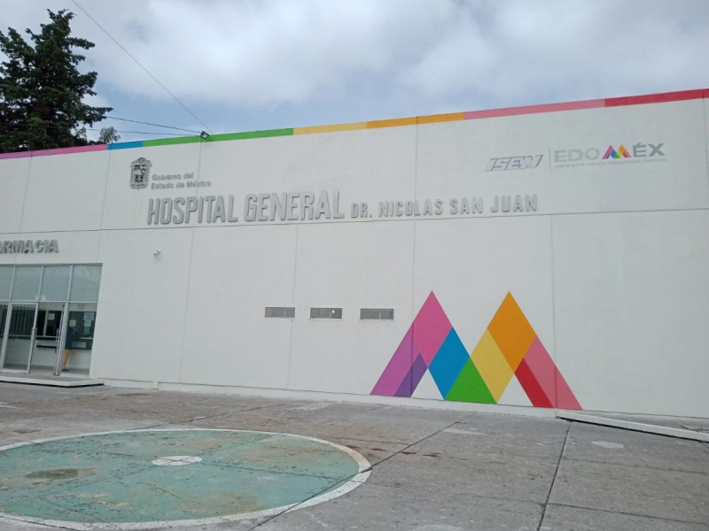Bajan pacientes quemados en hospital Nicolás San Juan