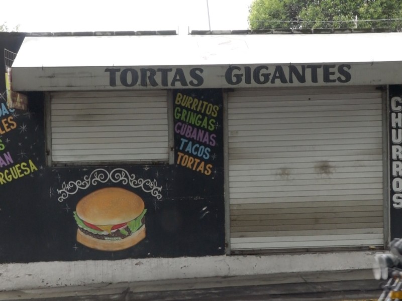 Bajan ventas en comercios de Ciudad Universitaria por paro estudiantil