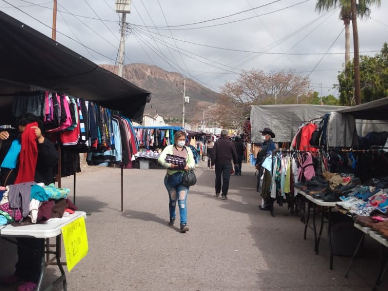 Bajan ventas en un 80% en tianguis