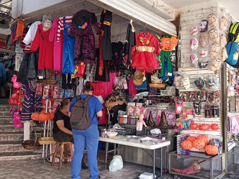 Bajas expectativas de ventas para comerciantes en Culiacán por Halloween
