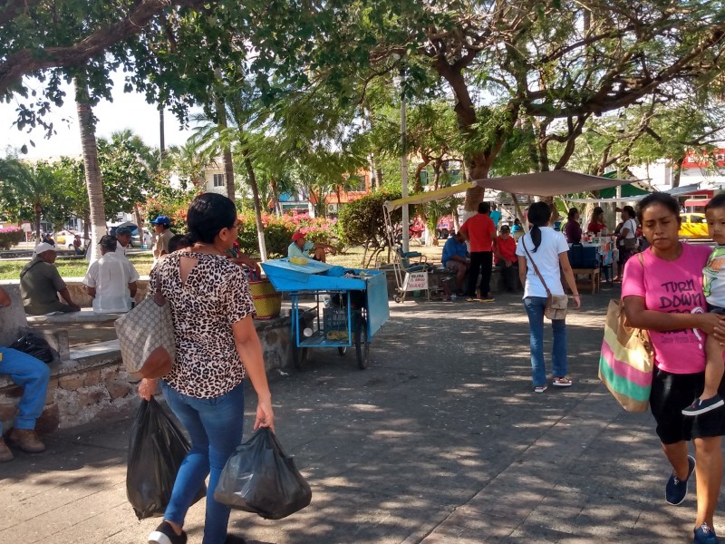 Bajas ventas dificultan pago de cuotas a ambulantes