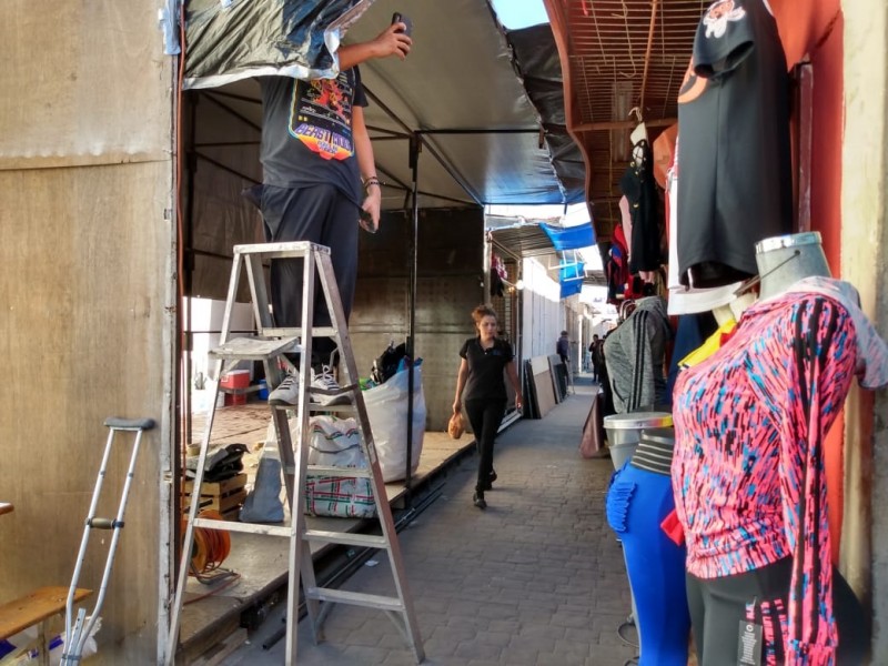 Bajas ventas en centro de Guaymas