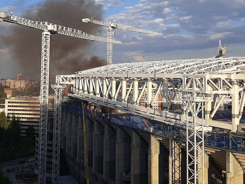 Bajo fuego el Santiago Bernabéu