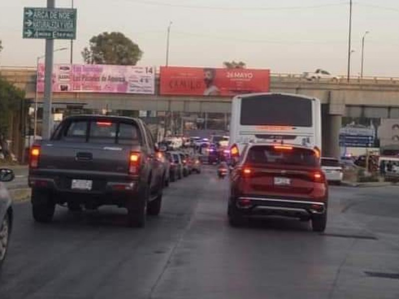 Balacera deja dos heridos en en Periférico-Ecológico
