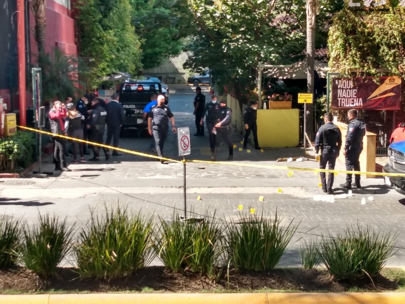 Balacera en Andares deja tres heridos y uno levantado