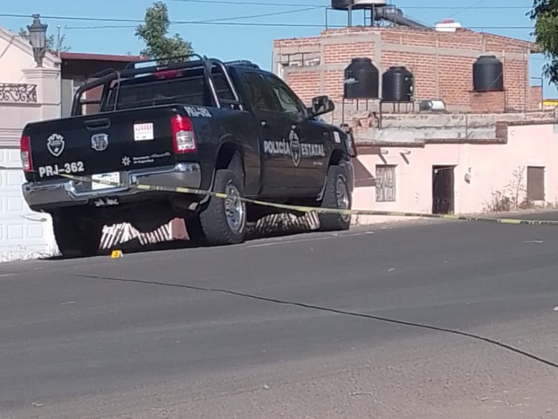 Balacera en Cañadas de Obregón; muere un policía