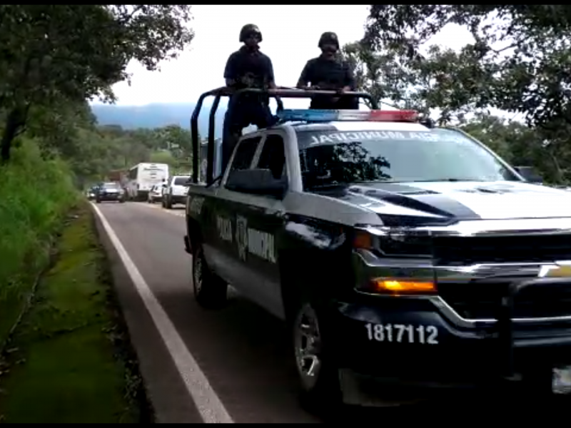 Balacera en carretera a Compostela