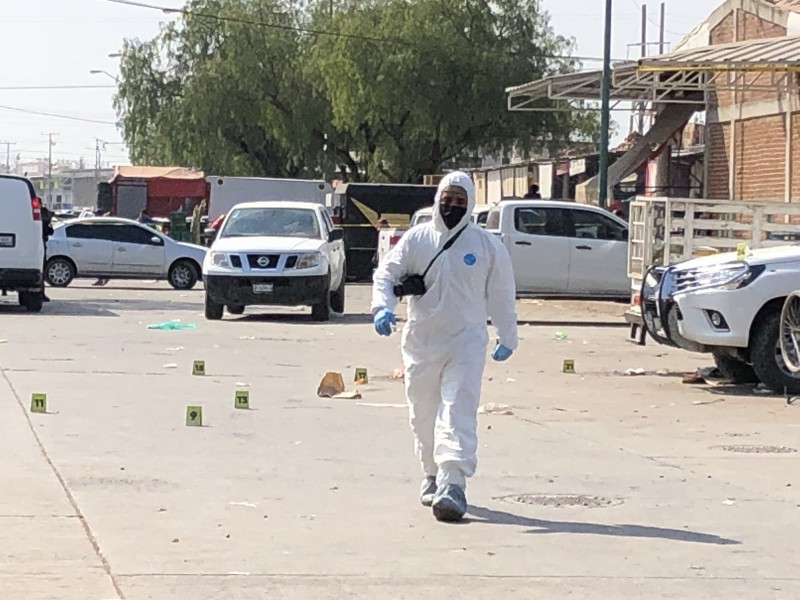 Balacera en Central de Abastos deja 2 muertos y 3lesionados