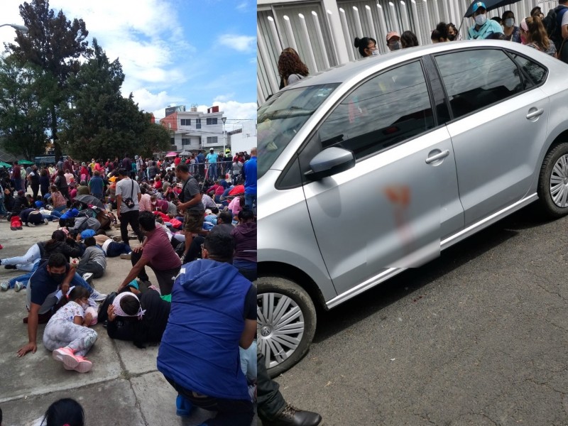 Balacera en centro de vacunación en Puebla deja 4 heridos