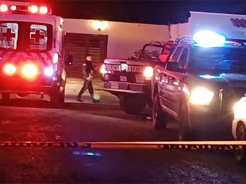 Balacera en convivio deja tres jóvenes heridos y uno fallecido en Obregón