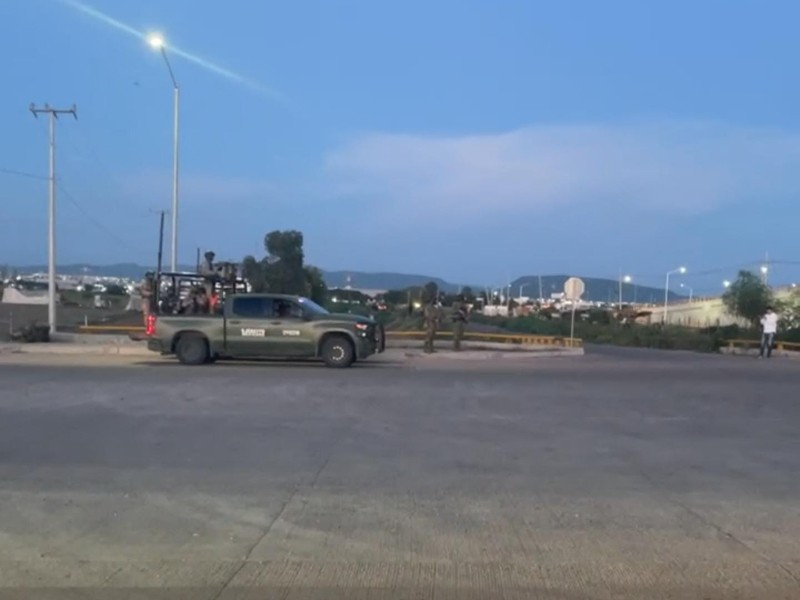 Balacera en diferentes colonias se trató de una persecución