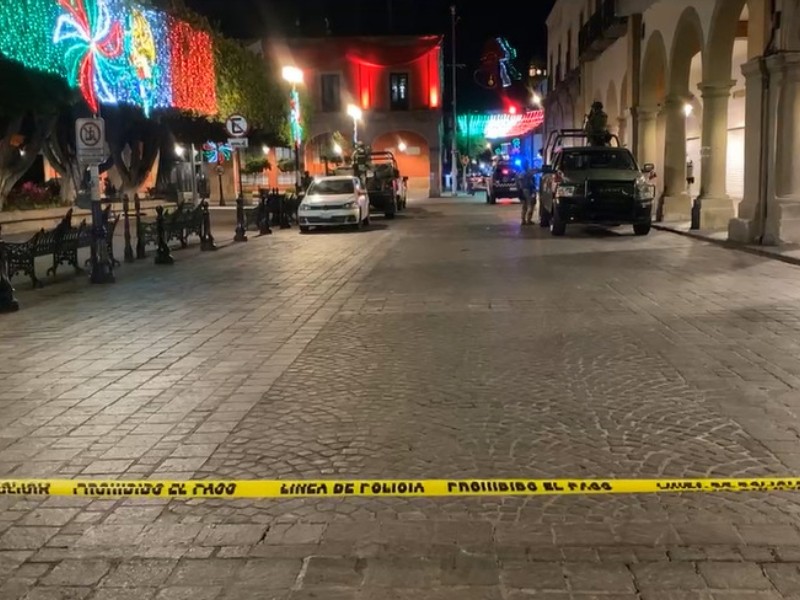 Balacera en el Centro de Celaya abaten a delincuente, hay ciudadanos heridos