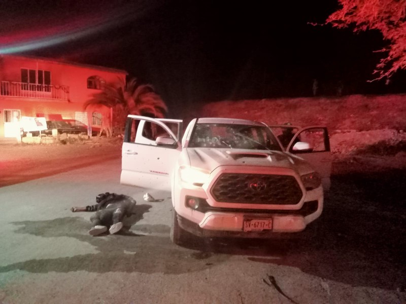 Balacera en Encarnación de Díaz dejó un pistolero muerto
