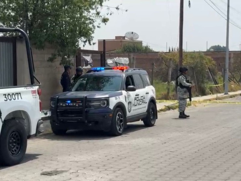 Balacera en Metepec deja un muerto y dos heridos
