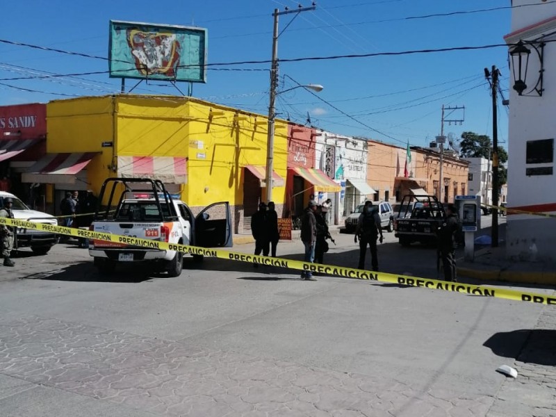 Balacera en Ojuelos termina con un muerto y 7 heridos