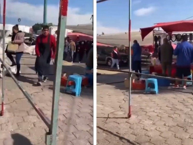 Balacera en tianguis de Cuautitlán Izcalli, Edomex