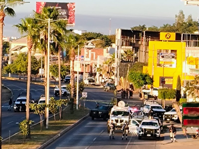 Balacera en nuevo malecón deja un guardia nacional muerto