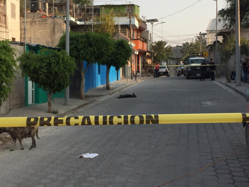 Balean a hombre en San Lorenzo