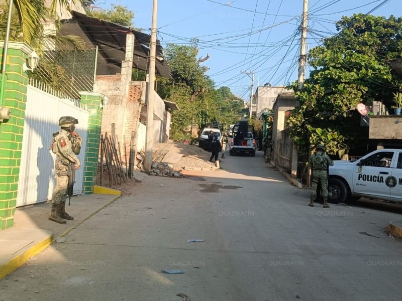 Balean vivienda en Ometepec: hay un detenido