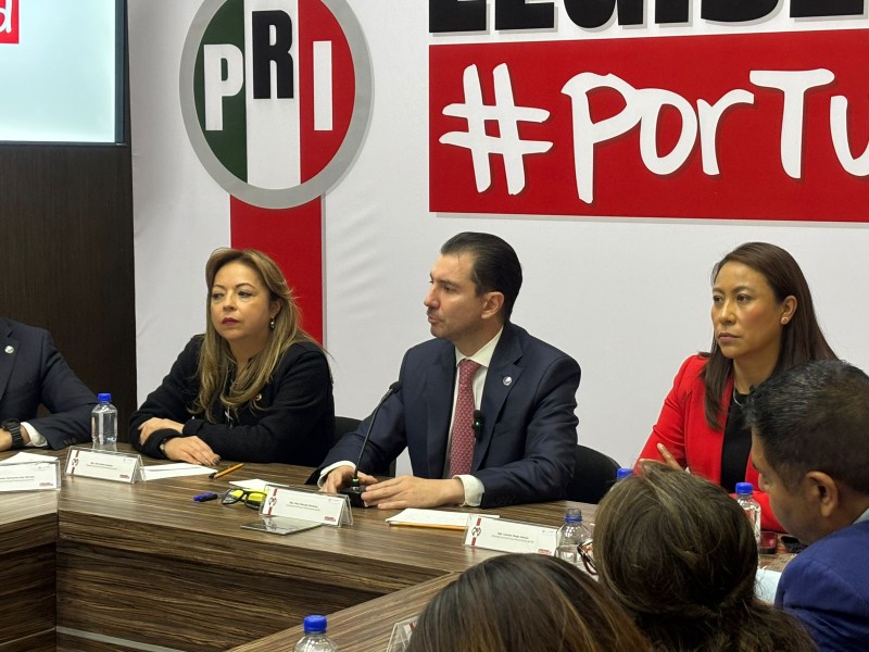 Bancada del PRI en el congreso presentó propuestas para mayor seguridad ciudadana