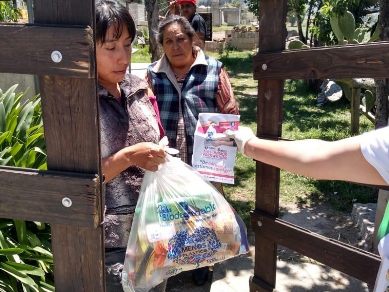 Banco de alimentos prevé demanda de ayuda durante contingencia