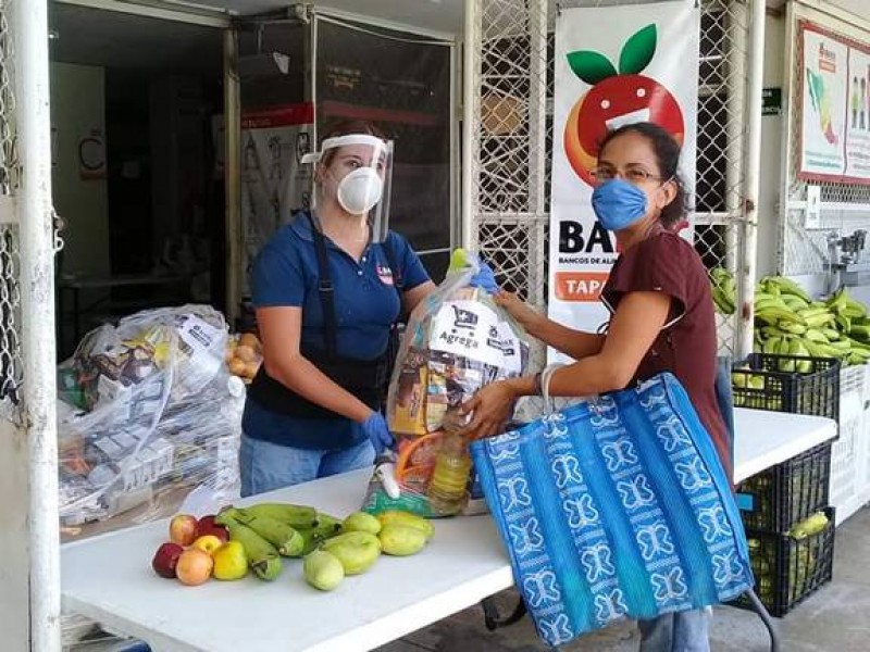 Banco de alimentos sigue apoyando a población vulnerable en Chiapas