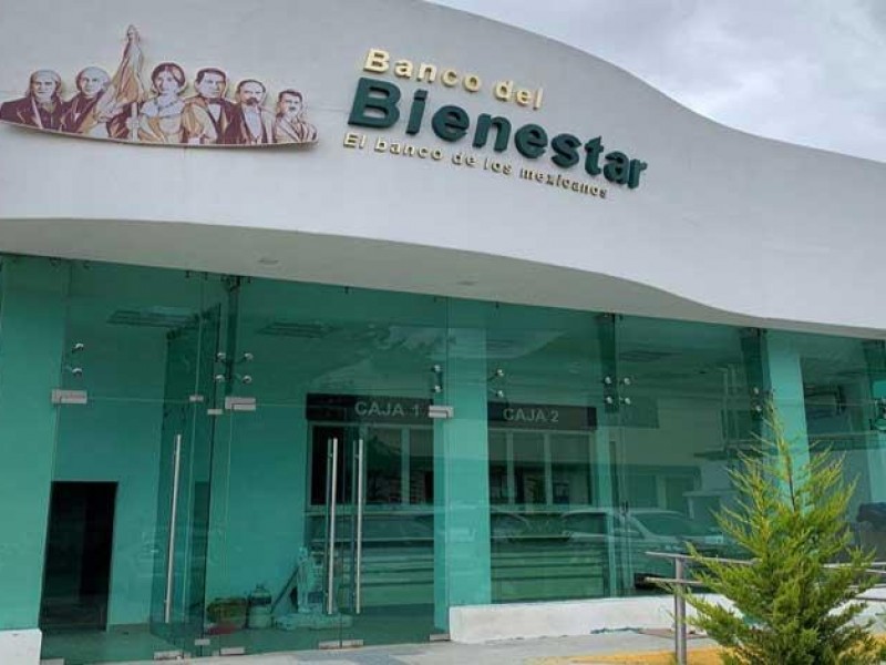 Bancos Bienestar en funcionamiento