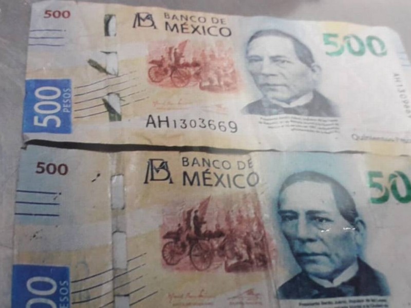 Bancos fallan ante la alza de billetes falsos: BANXICO