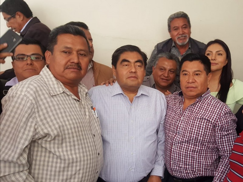 Barbosa Huerta, se reunió con transportistas