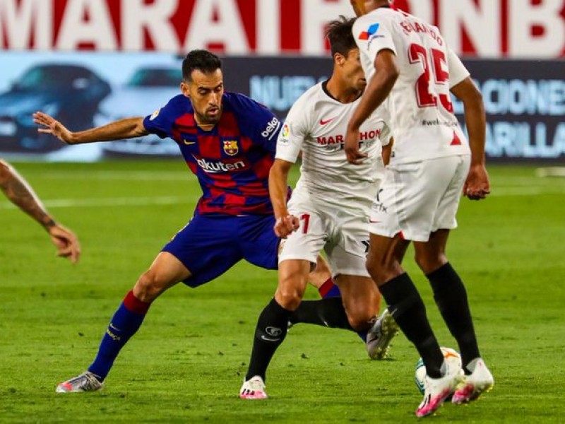 Barcelona pierde puntos ante el Sevilla