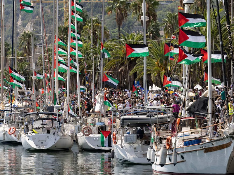 Barcos desde Túnez, Italia y Grecia partirán juntos hacia Gaza