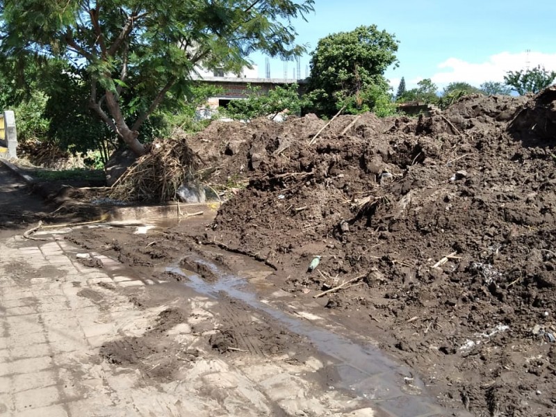 Barranca deja afectaciones en diez casas de comunidad en Huaquechula