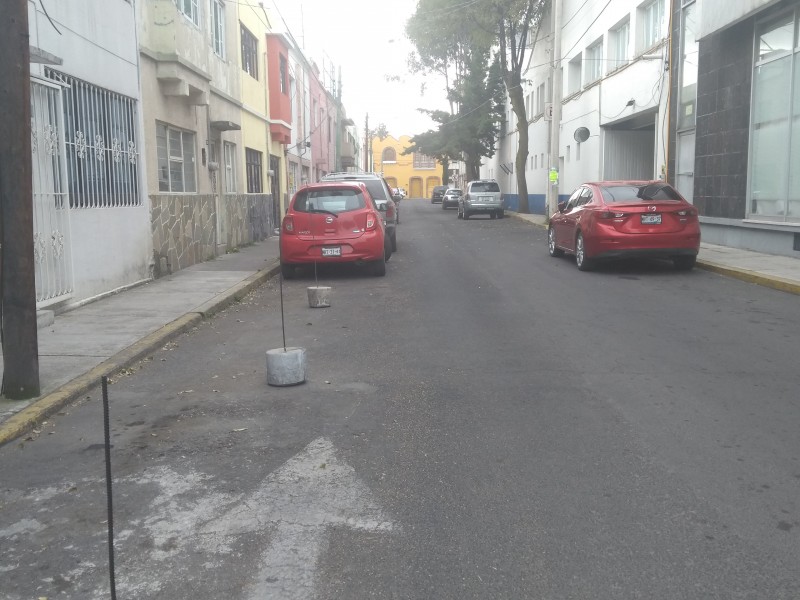 Barrio de Santa Clara, estacionamiento público en Toluca