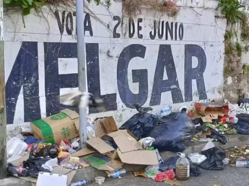 Basura en las calles, un problema constante en Tapachula