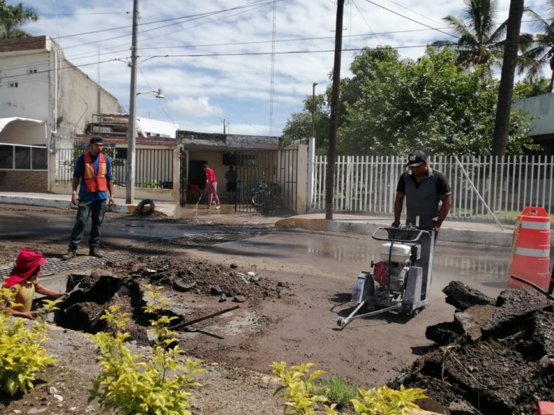 Basura provocó inundaciones en av. de la Cultura