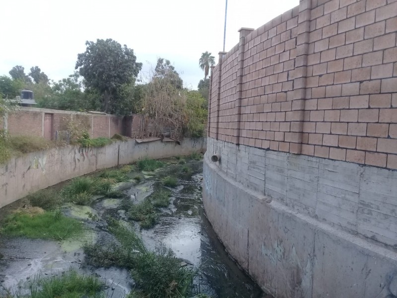 Basura, ramas y hasta construcciones en 'El Piojo'