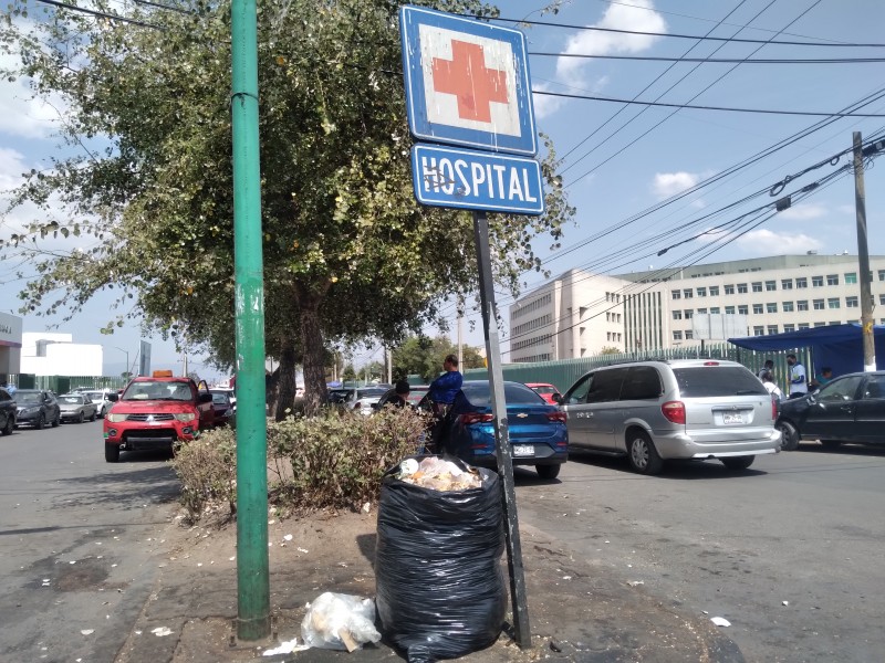 Basura un problema en hospitales de Toluca