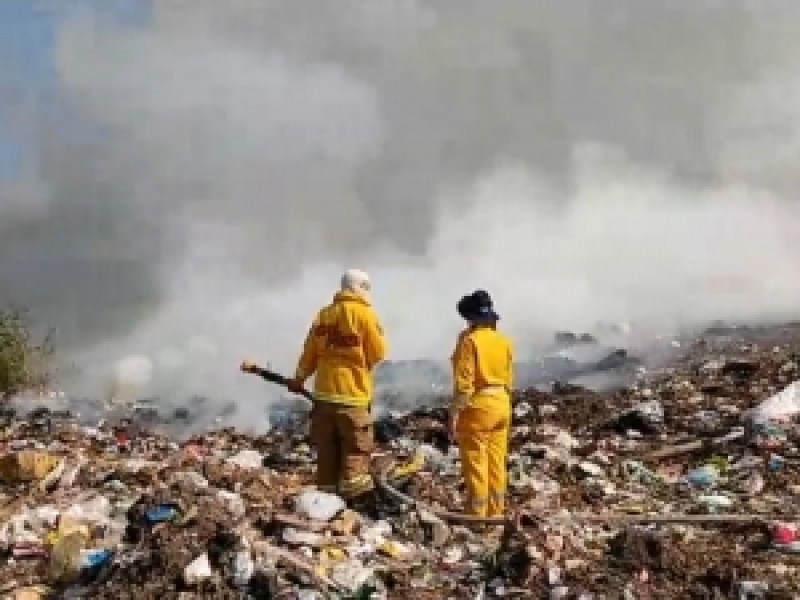 Basureros clandestinos, un problema para bomberos en Angostura