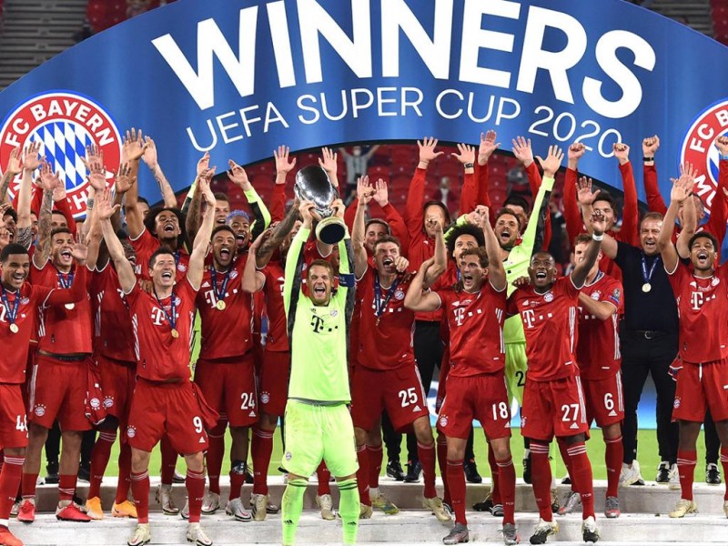 Bayern Munich ganó la Super Copa de la UEFA