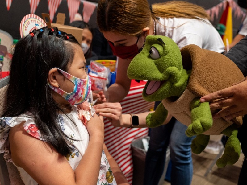 Bebés y niños de Tamaulipas reciben vacuna contra la Covid-19