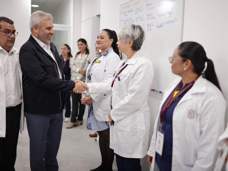 Bedolla asegura pagos completos para sector salud y educación