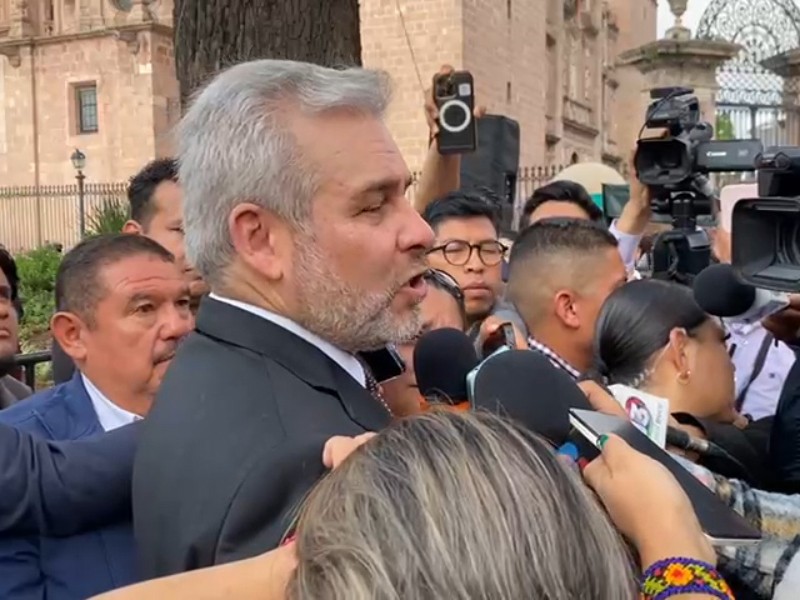 Bedolla garantiza seguridad en Grito de Morelia