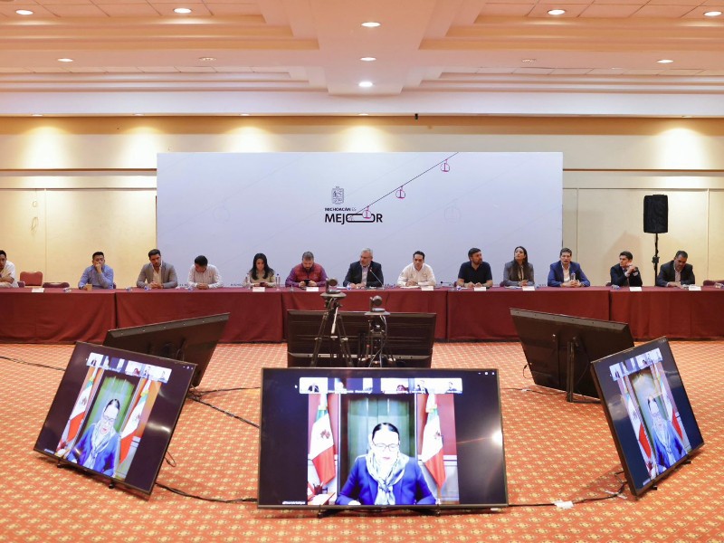 Bedolla y Rosa Icela encabezan primeras reuniones del Plan Michoacán con alcaldes