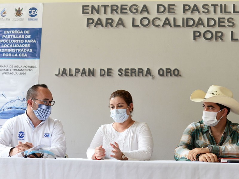 Beneficia a 65 Comunidades Convenio entre Jalpan y la CEA