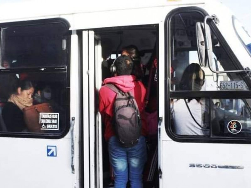 Beneficia a conductores 10 pesos tarifa del transporte